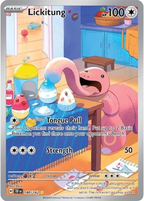 Lickitung 180/162 kunto: near mint
