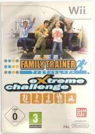 Family Trainer Extreme Challenge WII Käytetty