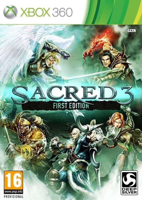 Sacred 3 First Edition kaytetty XBOX 360