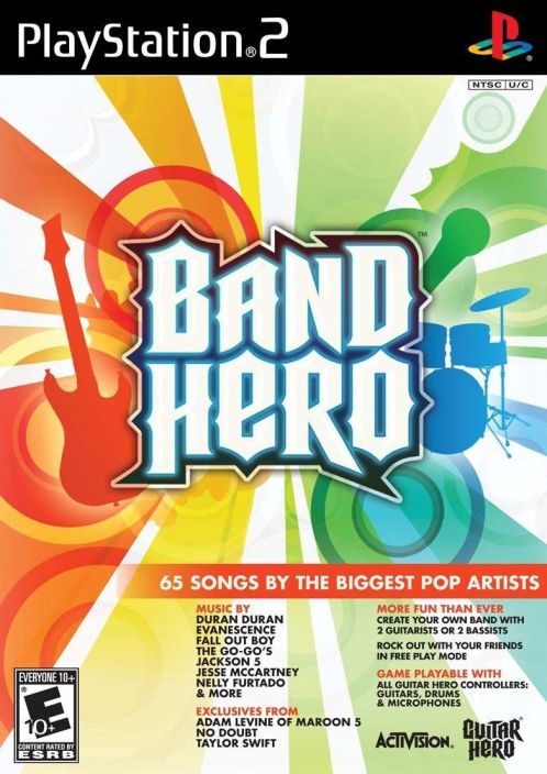 Band Hero kaytetty PS2