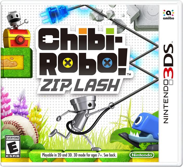 Chibi Robo Zip Lash Kaytetty 3DS