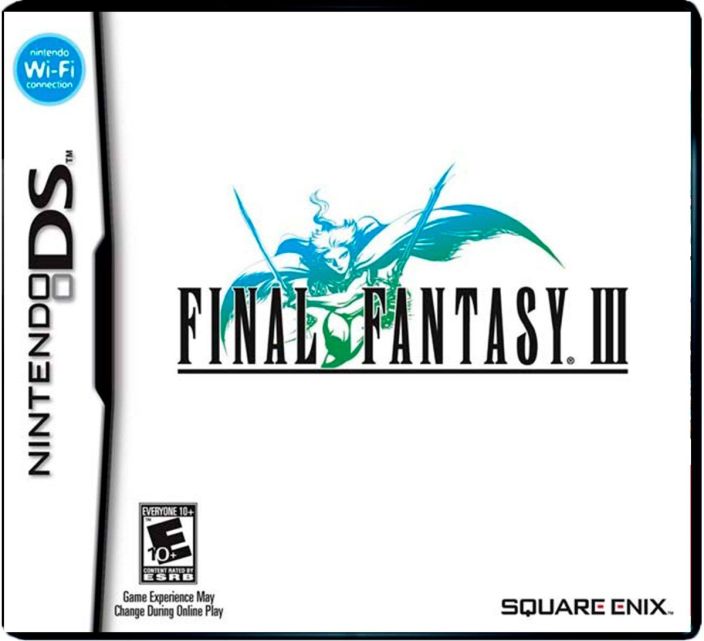 Final fantasy III Kaytetty DS manuaali loytyy