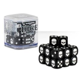 12mm Dice 20 pack Black