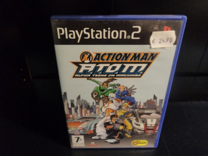 Action Man A.T.O.M. Alpha Teens on Machines kaytetty PS2