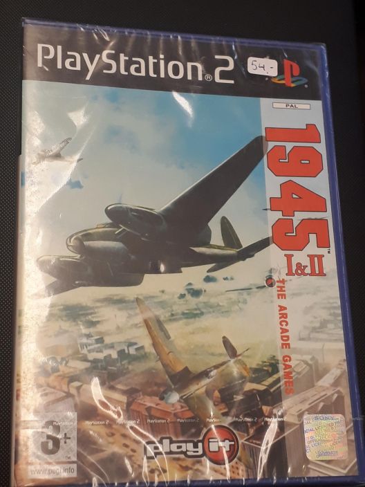 1945 I &amp; II The Arcade Game uusi PS2 Muoveissa