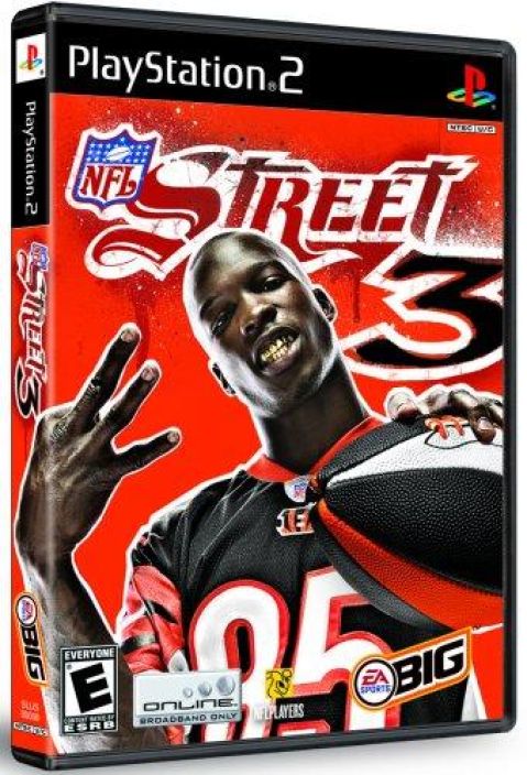 NFL street 3 kaytetty PS2