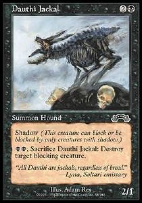 Dauthi Jackal Kunto: Near Mint