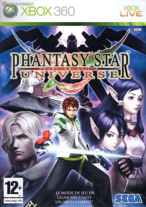 Phantasy Star Universe kaytetty XBOX 360