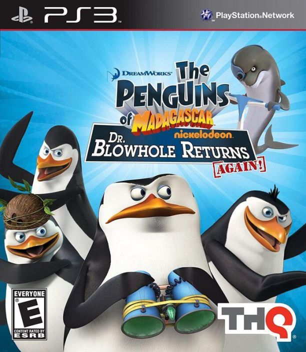 Penguins of Madagascar Dr. Blowhole Returns Again! PS3 kaytetty