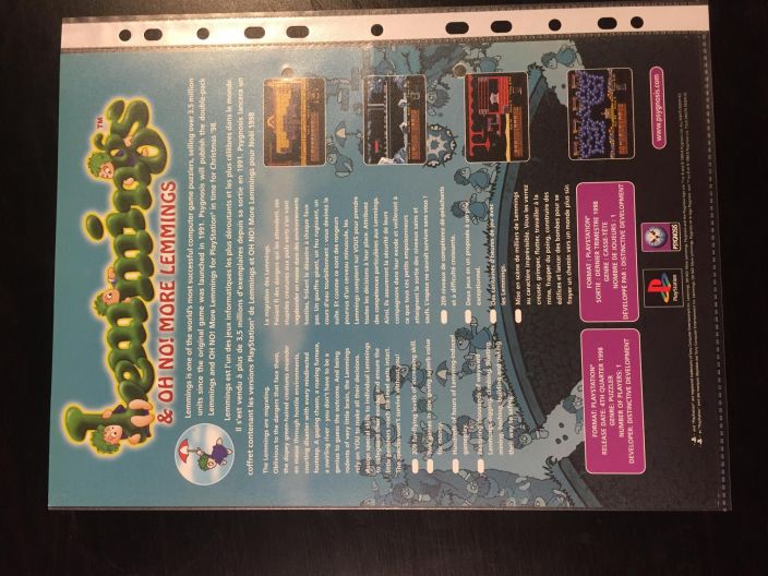 LEMMINGS &amp; OH NO! MORE LEMMINGS PS1