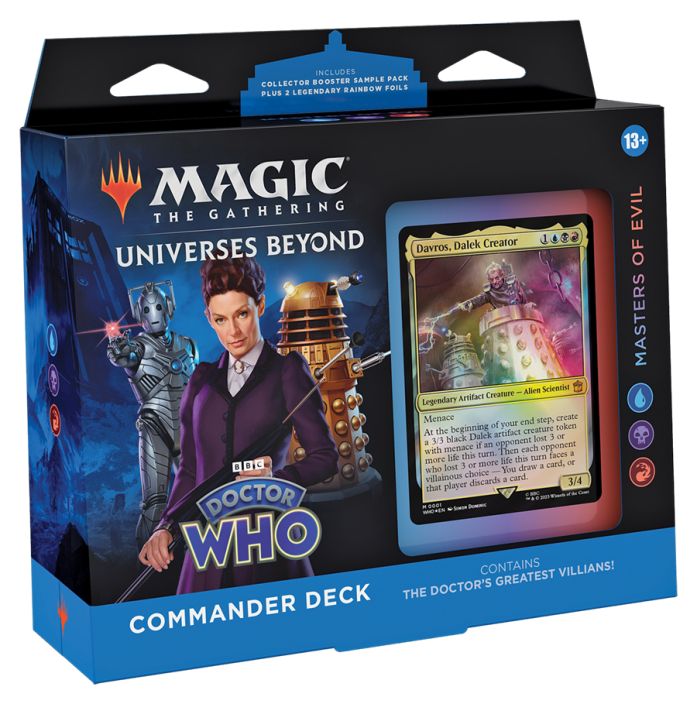 Commander Deck Doctor Who Masters of Evil