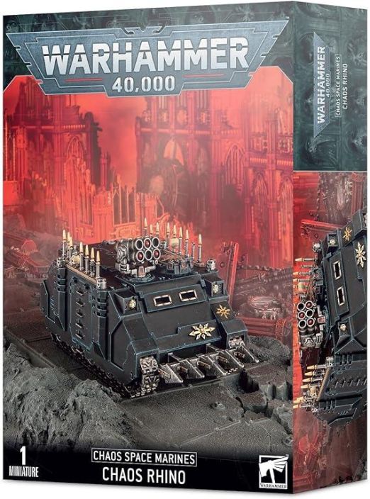 Warhammer 40,0000 Chaos Space marines Chaos Rhino