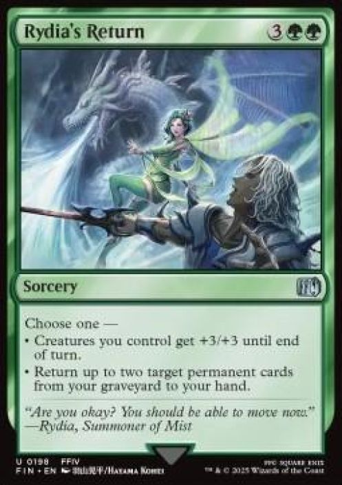 Rydia´s return Kunto: Near MInt