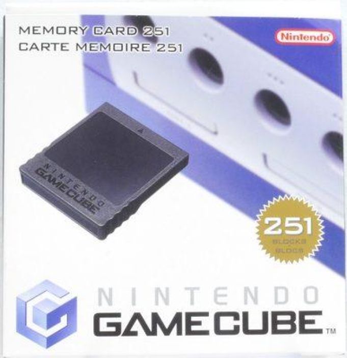 Nintendo Gamecube muistikortti 251 aito Nintendo