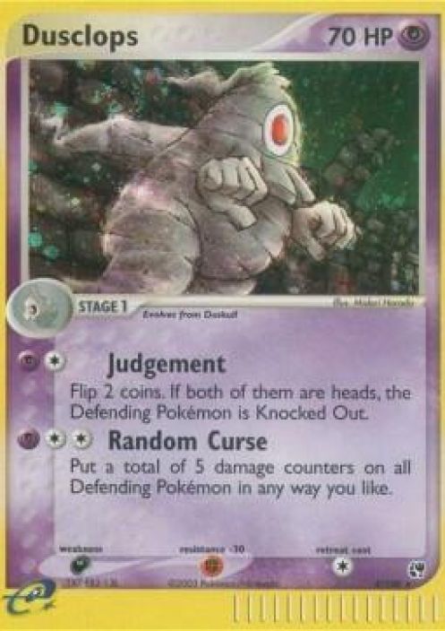 Dusclops 4/100 Kunto: Damaged