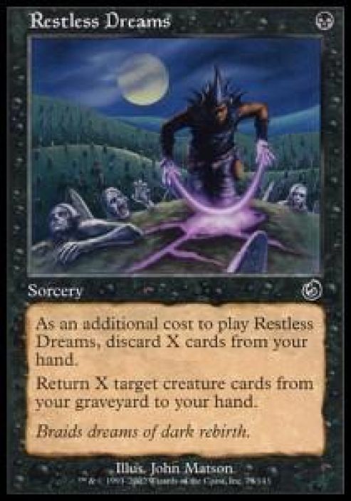 Restless Dreams Kunto: Near Mint