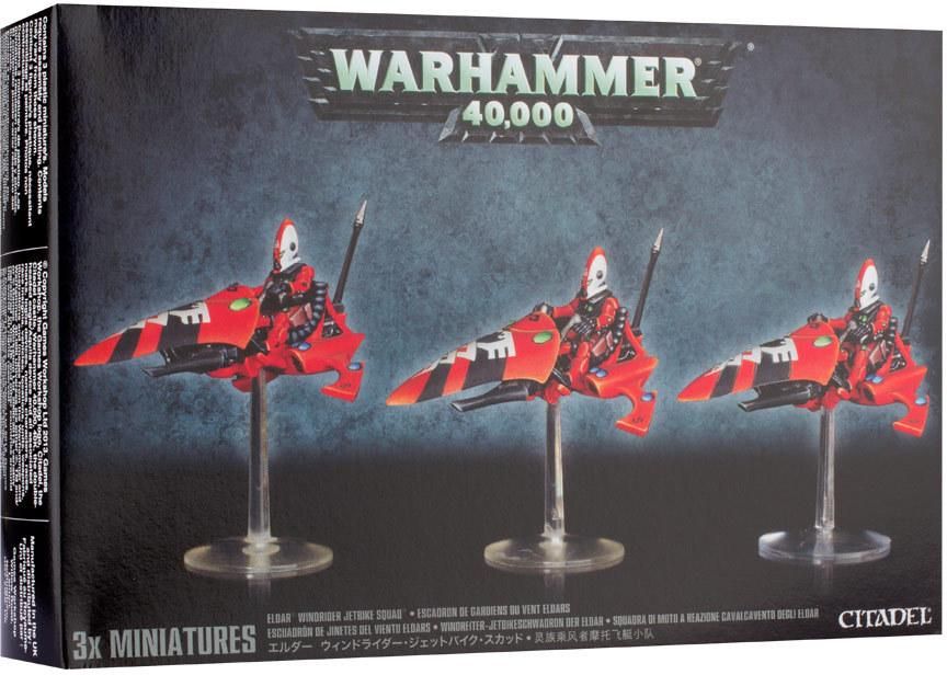 Warhammer 40,000 Eldar Windrider Jetbike Squad