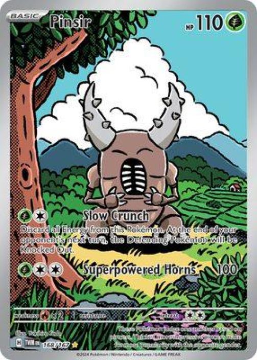 Pinsir 168/167 Kunto NM