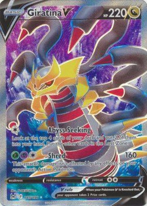 Giratina V 185/196 NM Kunto: Near Mint