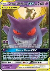 Gengar & Mimikyu GX 53/181