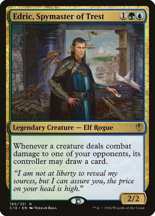 Edric, Spymaster of Trest Kunto: NM