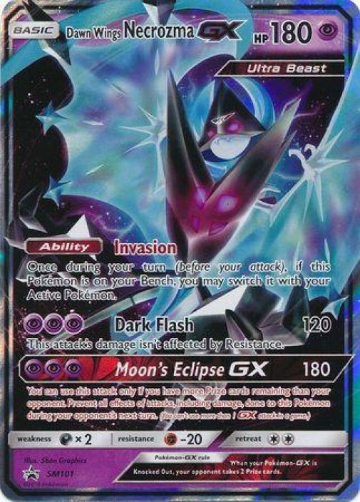 Dawn Wing Necrozma GX SM101 Promo Kunto: Excellent