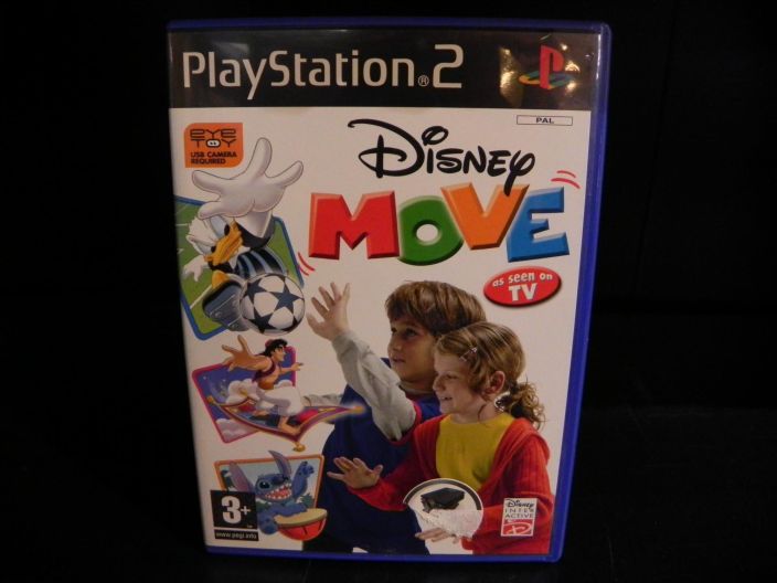 Disney Move kaytetty PS2