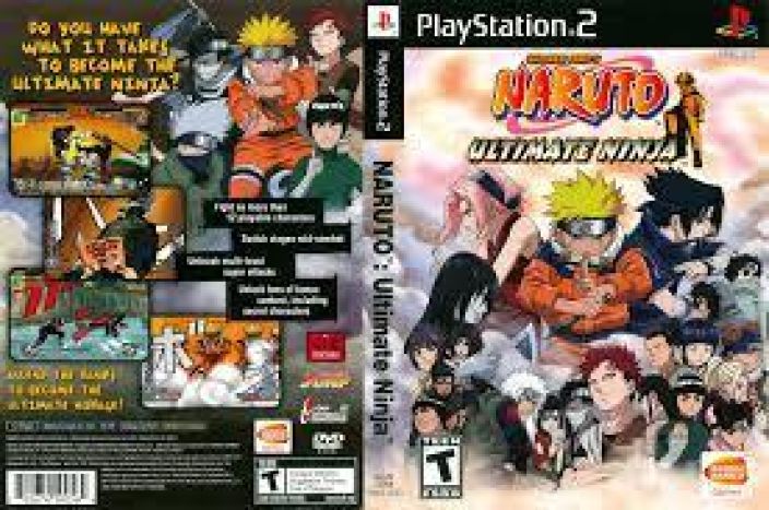 Naruto ultimate ninja kaytetty PS2