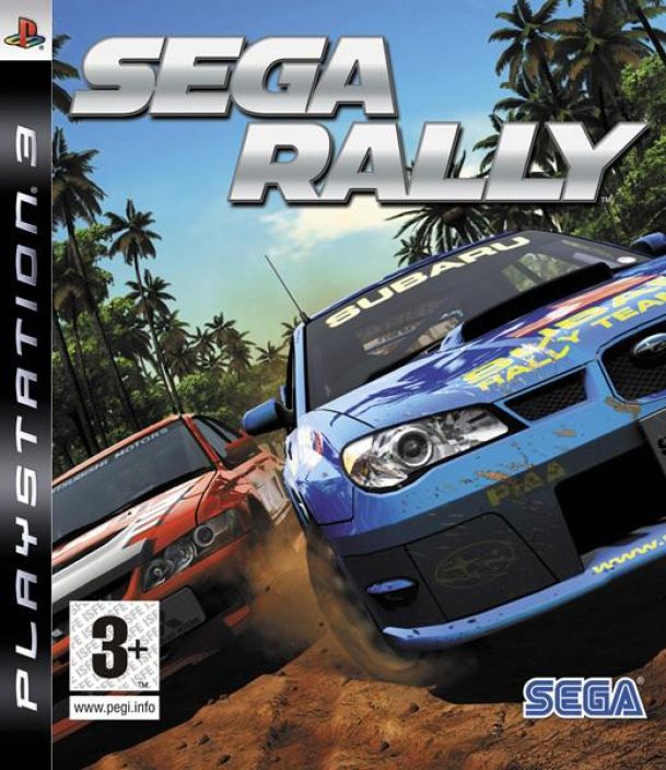 Sega Rally PS3 kaytetty Suomi versio