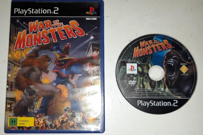 War of the Monsters kaytetty PS2