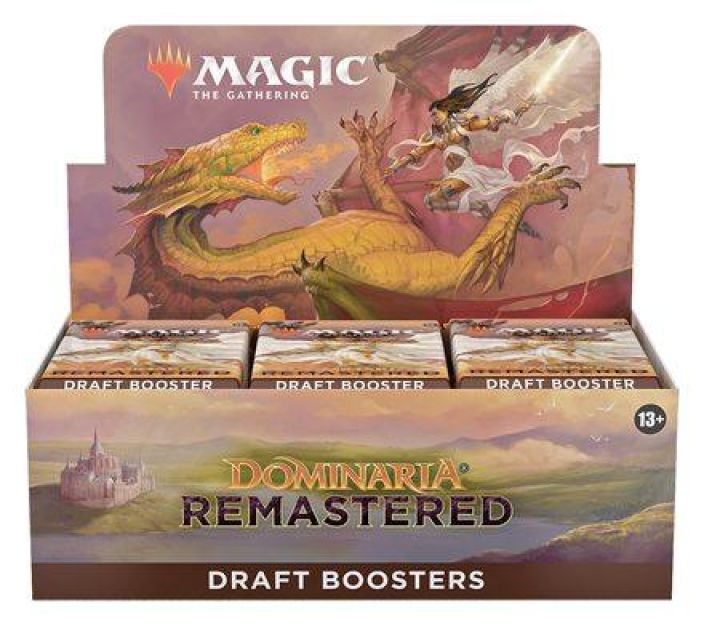 Dominaria Remastered Draft Booster Display Box Julkaisu 13.1-23