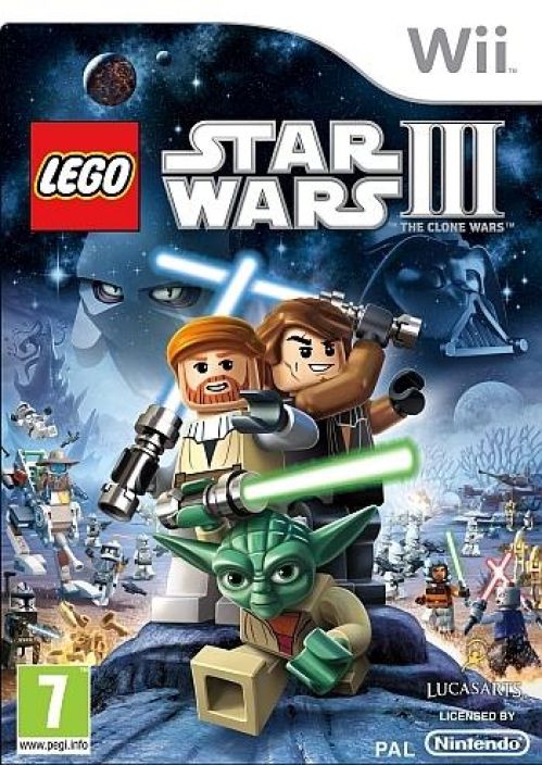 Lego Star Wars 3 The Clone Wars Kaytetty Wii