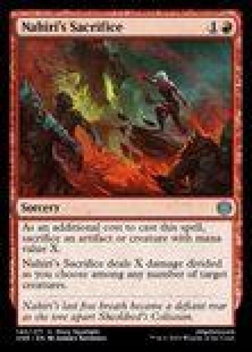 Nahiri's Sacrifice Foil Kunto: Near Mint