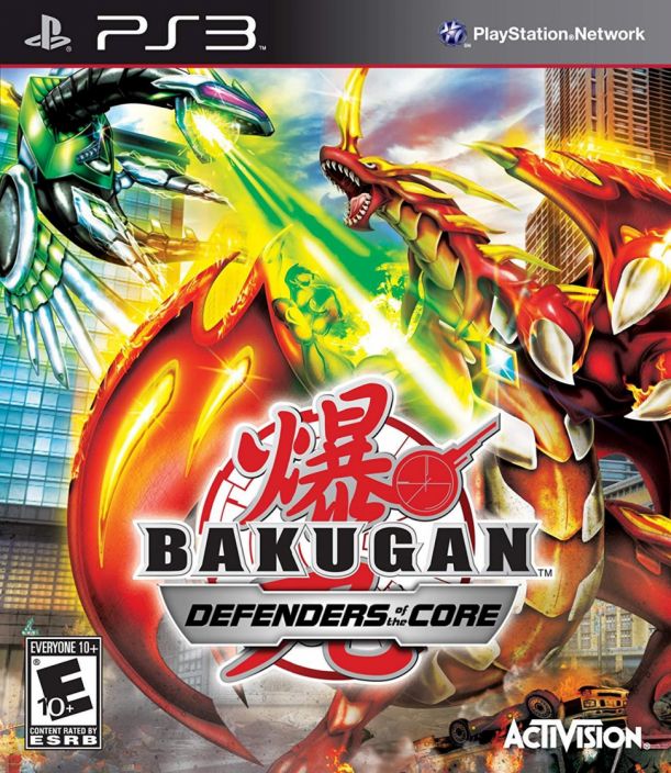 Bakugan: Defenders of the Core kaytetty PS3