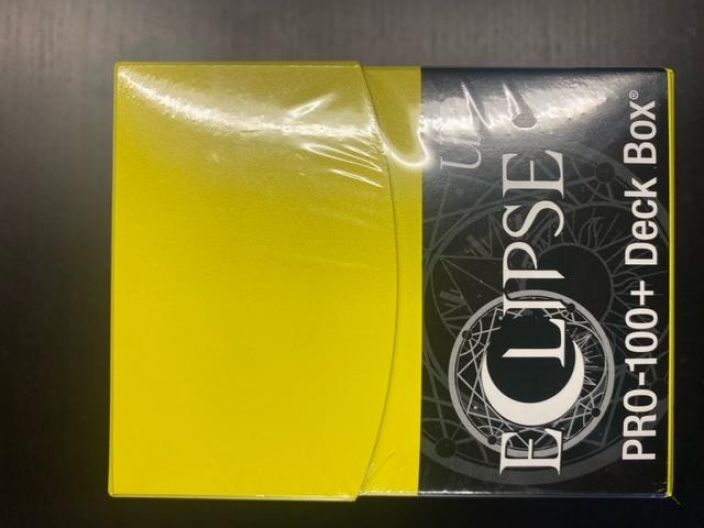 Eclipse pro - 10 + Deck Box keltainen