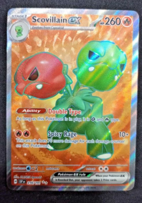 Scovillain EX Kunto: NM