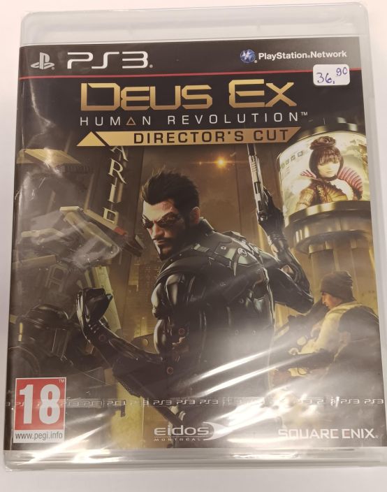 Deus Ex Human Revolution Directors Cut Muoveissa PS3 Alkuperaisissa muoveissa