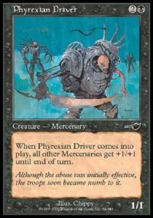 Phyrexian Driver Kunto: Near Mint