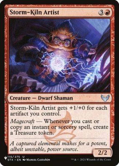 Storm-Kiln Artist - The List Kunto NM