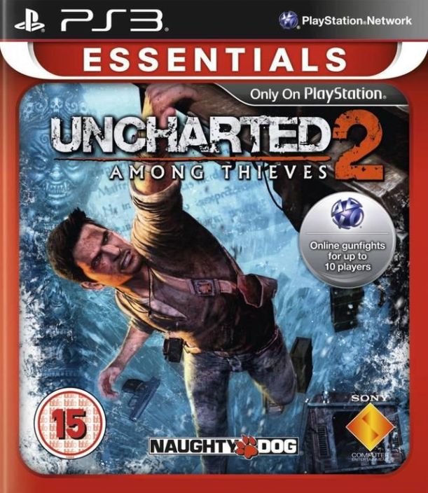 Uncharted 2: Among Thieves kaytetty PS3