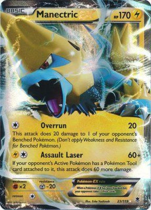 Manectric EX 23/119 Kunto: EXcellent