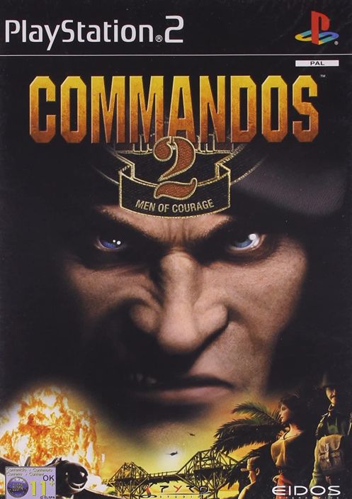 Commandos 2:Men of Courage kaytetty PS2