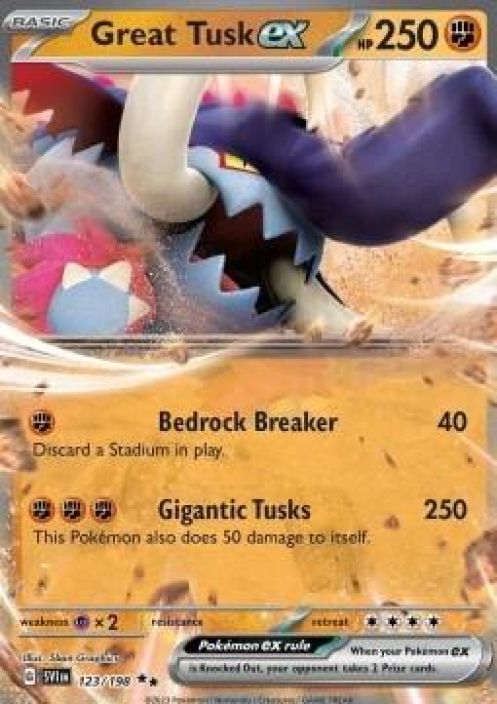 Great Tusk ex 123/198 NM