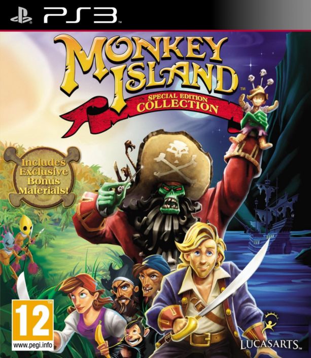 Monkey Island Special edition collection kaytetty ps3