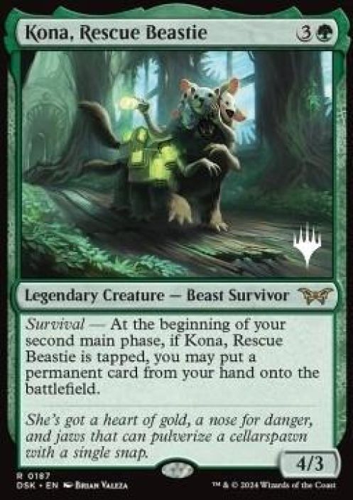 Kona, Rescue Beastie Foil Promo Kunto: Near Mint