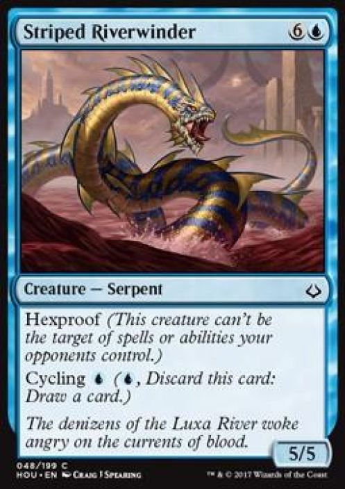 Striped Riverwinder Kunto: Excellent