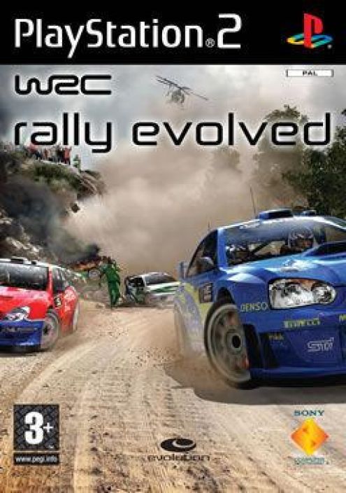 WRC Rally Evolved Kaytetty PS2