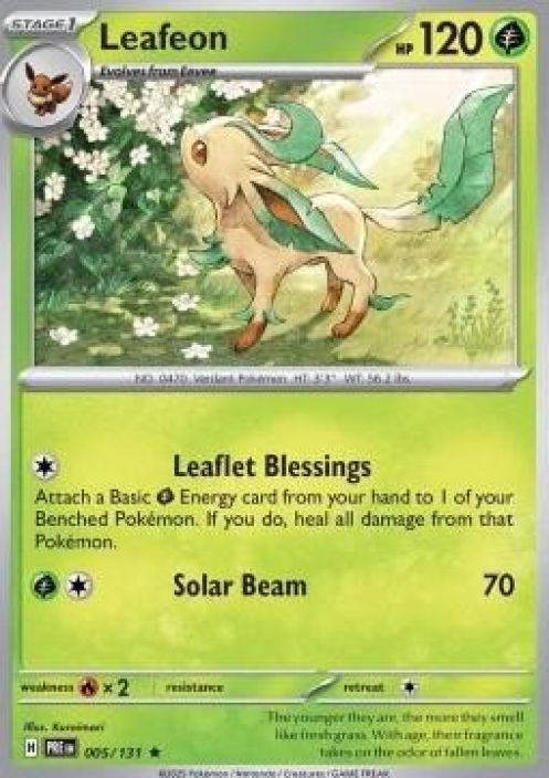 Leafeon 005/131 Holo EX