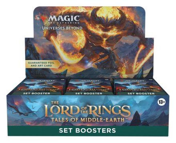 The Lord of the Rings Tales of Middle-earth Set Booster Display Julkaisu 16.6