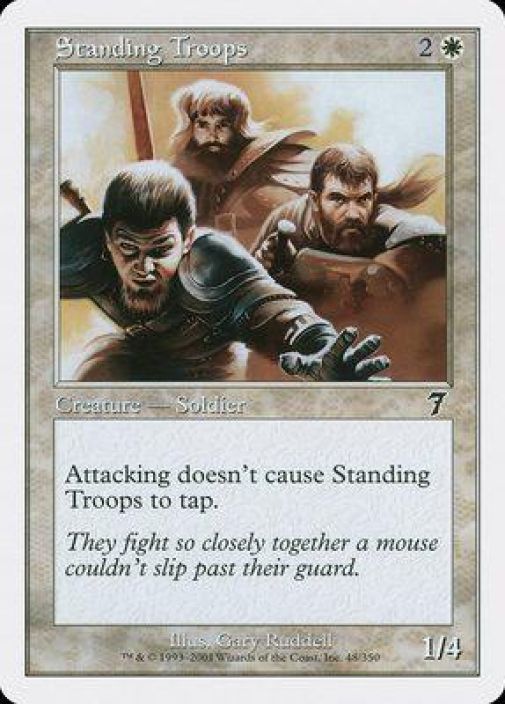 Standing Troops - Seventh Edition Kunto EX